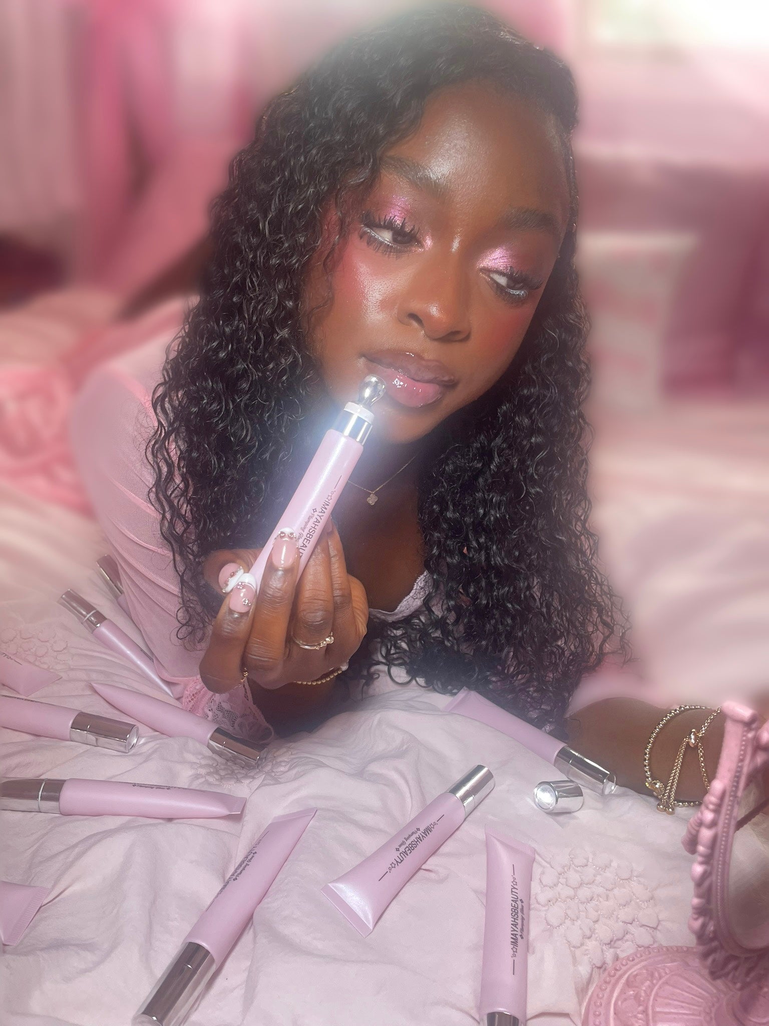 Needle free lip filler